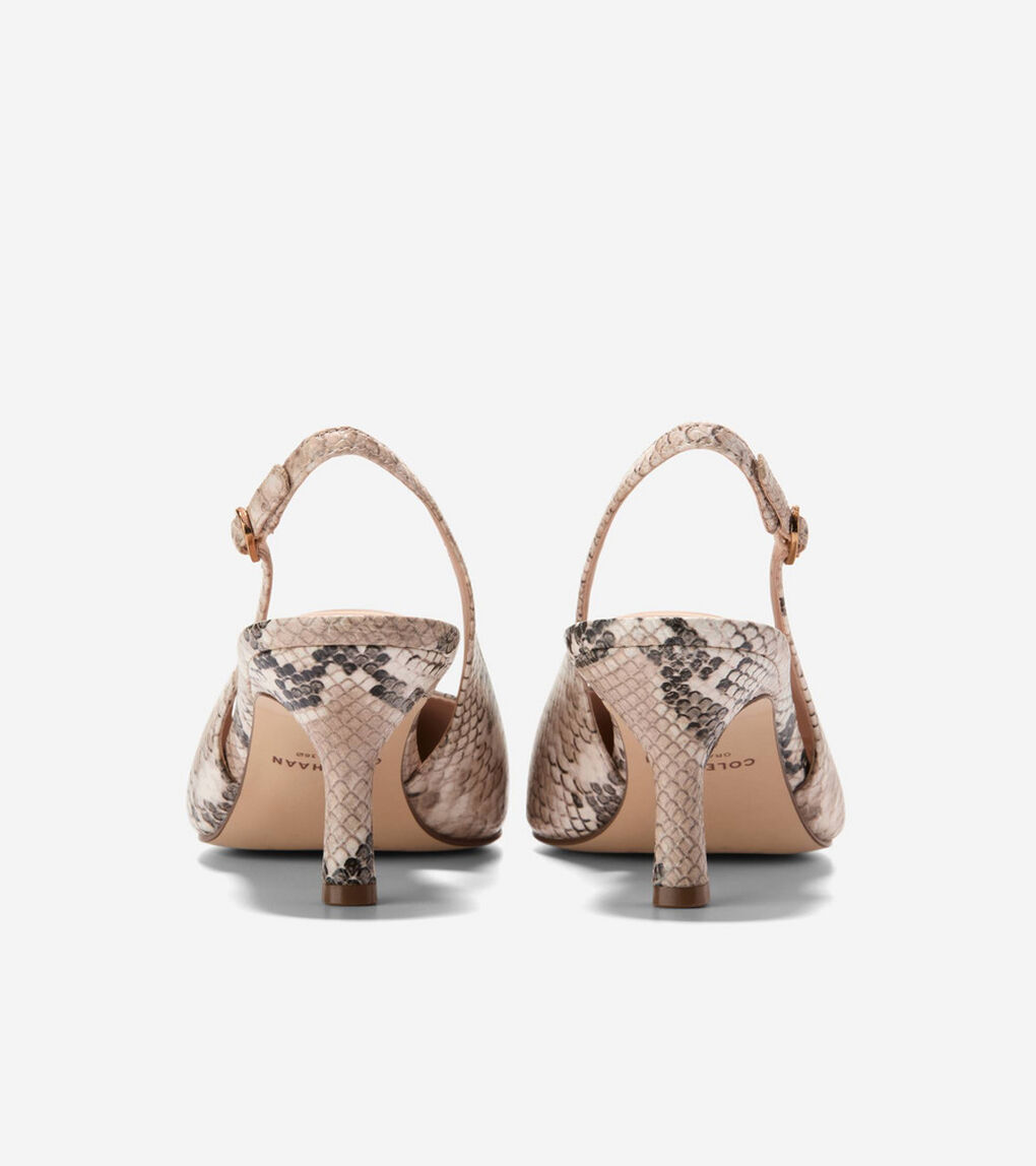 ハンセル スリング バック パンプ womens