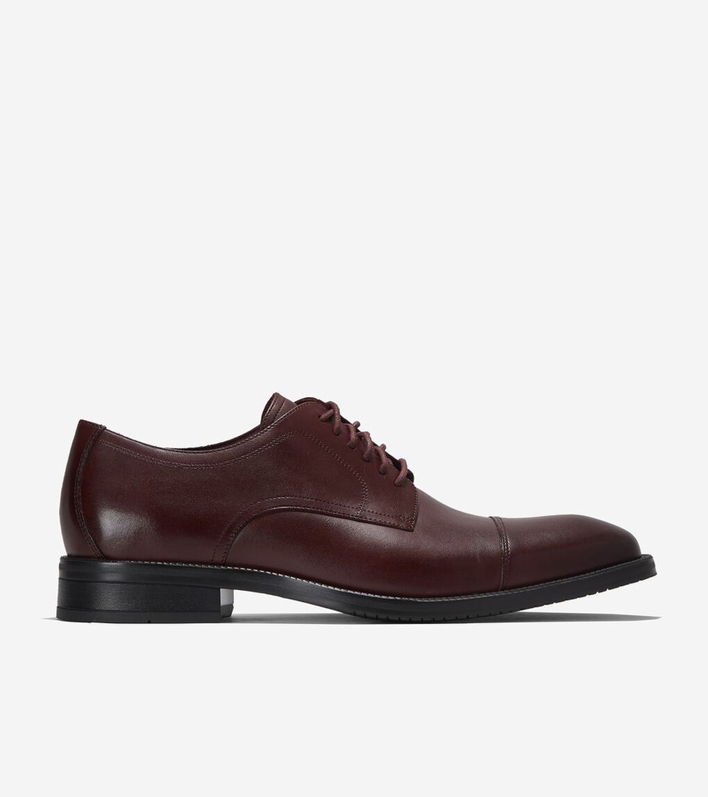 モダンエッセンシャル キャップトゥ オックスフォード mens.