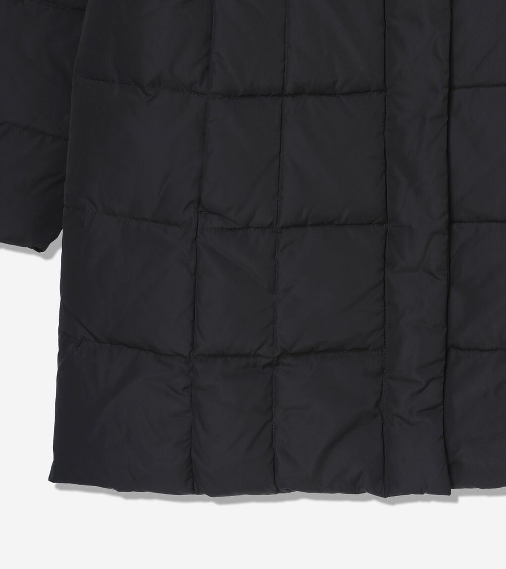 シグネチャー 32IN タフタ ダウン コート womens