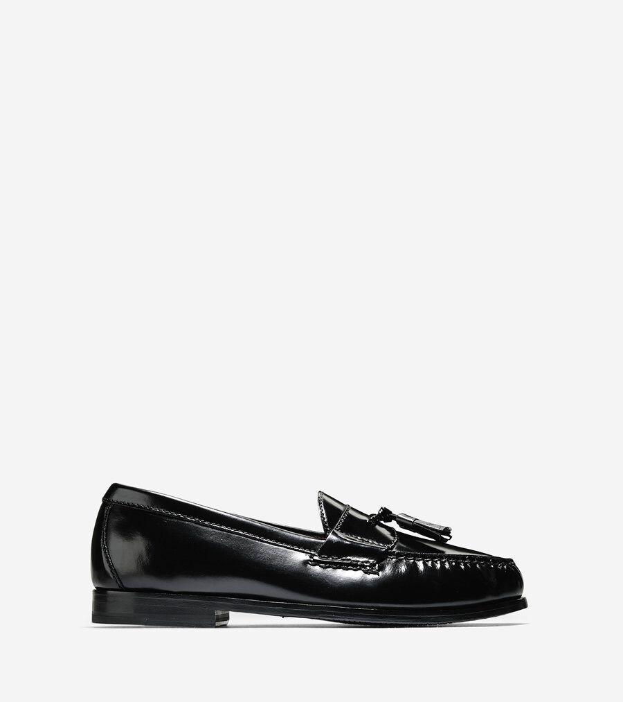 Cole Haan ダークブラウン タッセルローファー 平たく