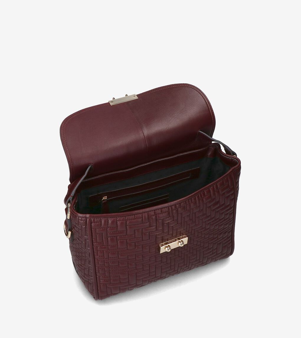 ロック キルト サッチェル womens.