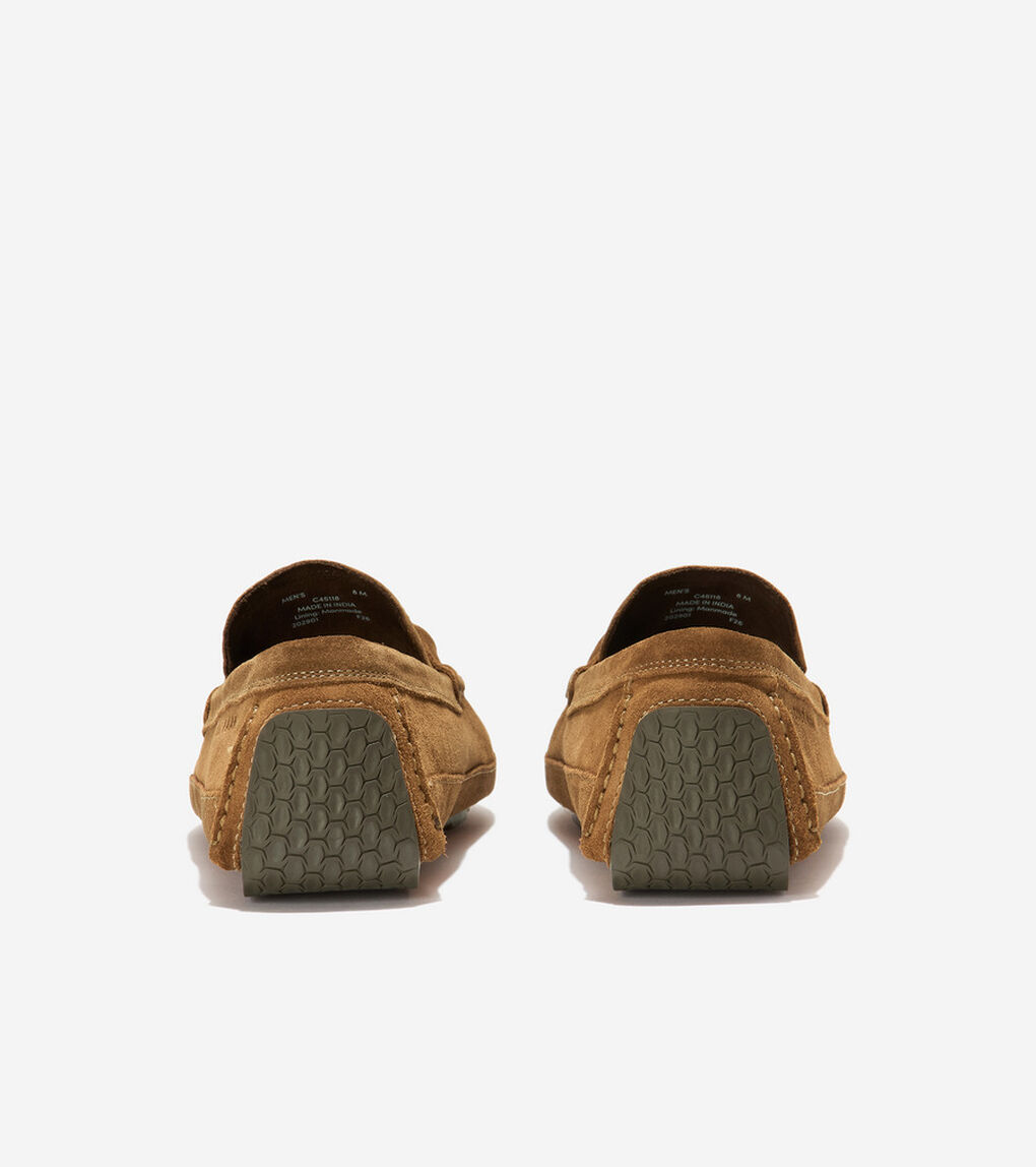 ハチソン グランド ビット ドライビング ローファー mens.