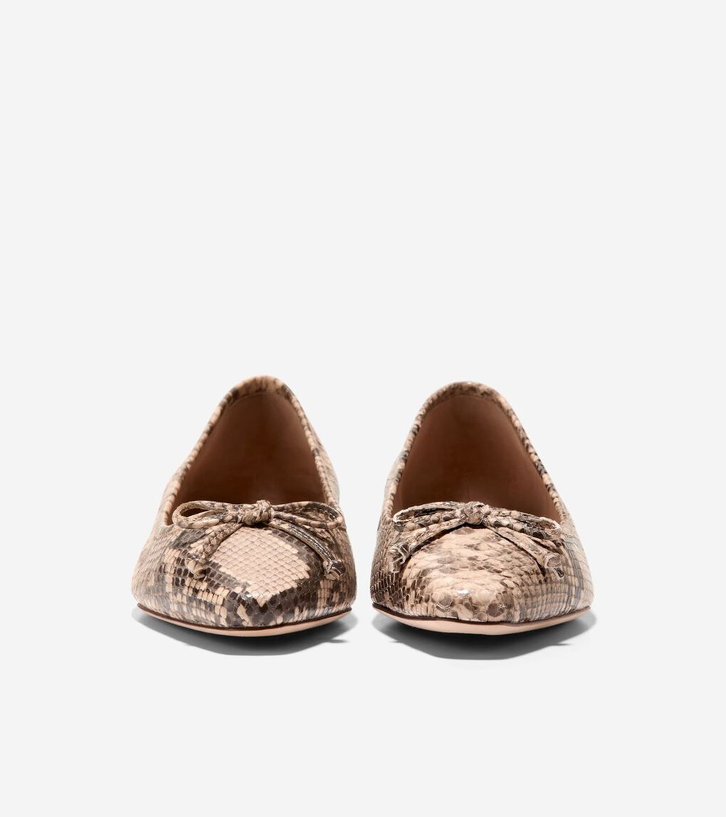 クリア バレエ フラット womens.