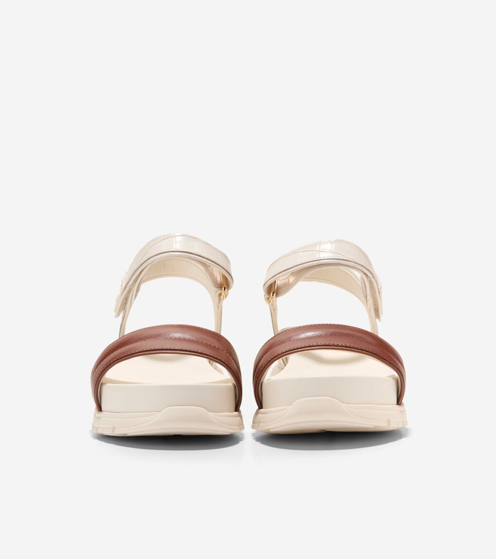 ゼログランド アンクル ストラップ サンダル womens.