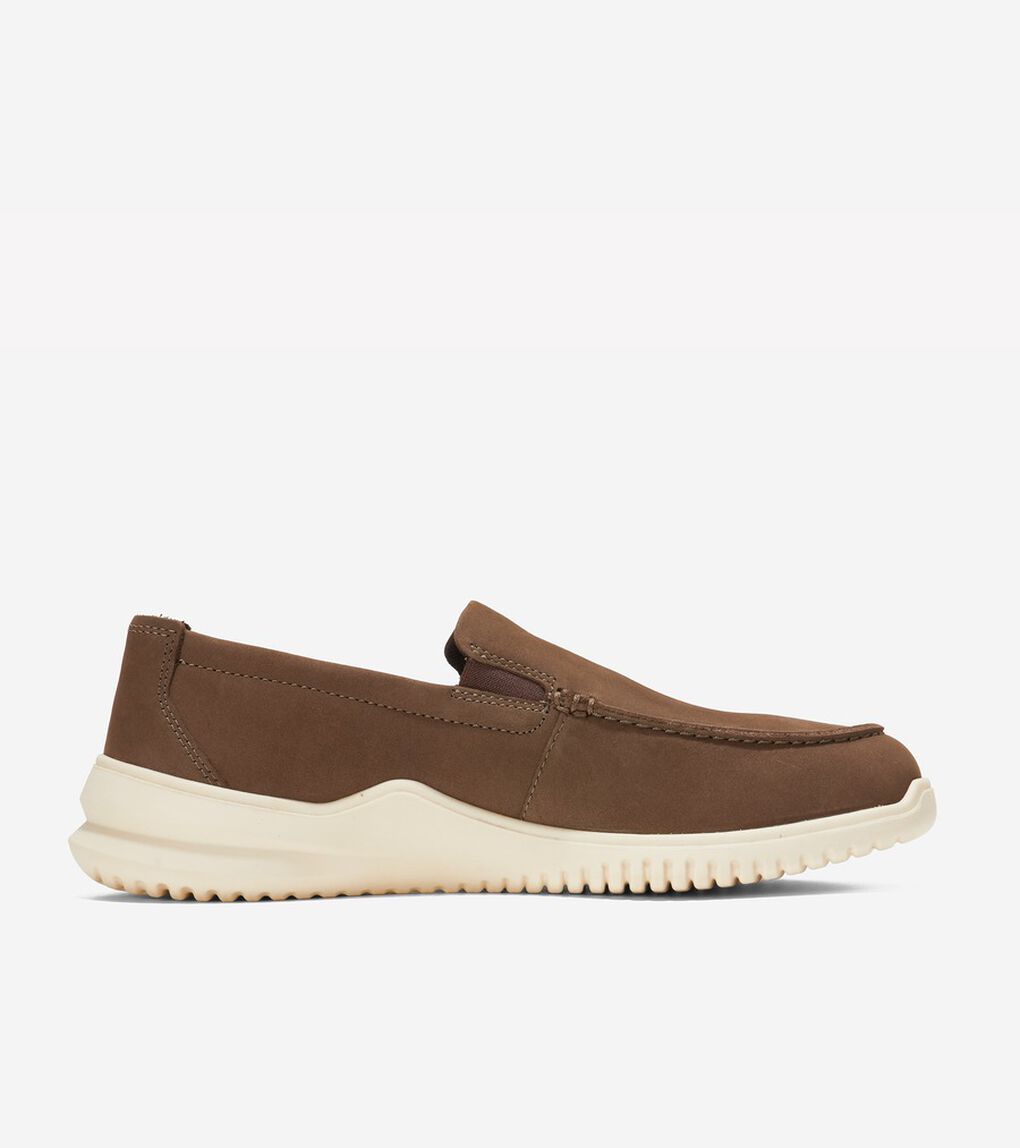 グランドプラス ダブルゴアローファー mens.
