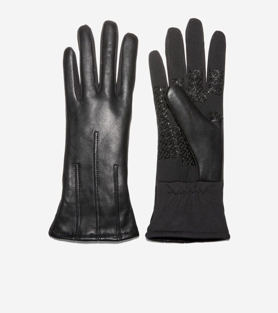 ゼログランド レザー グローブ womens. 0.0 | COLE_HAAN