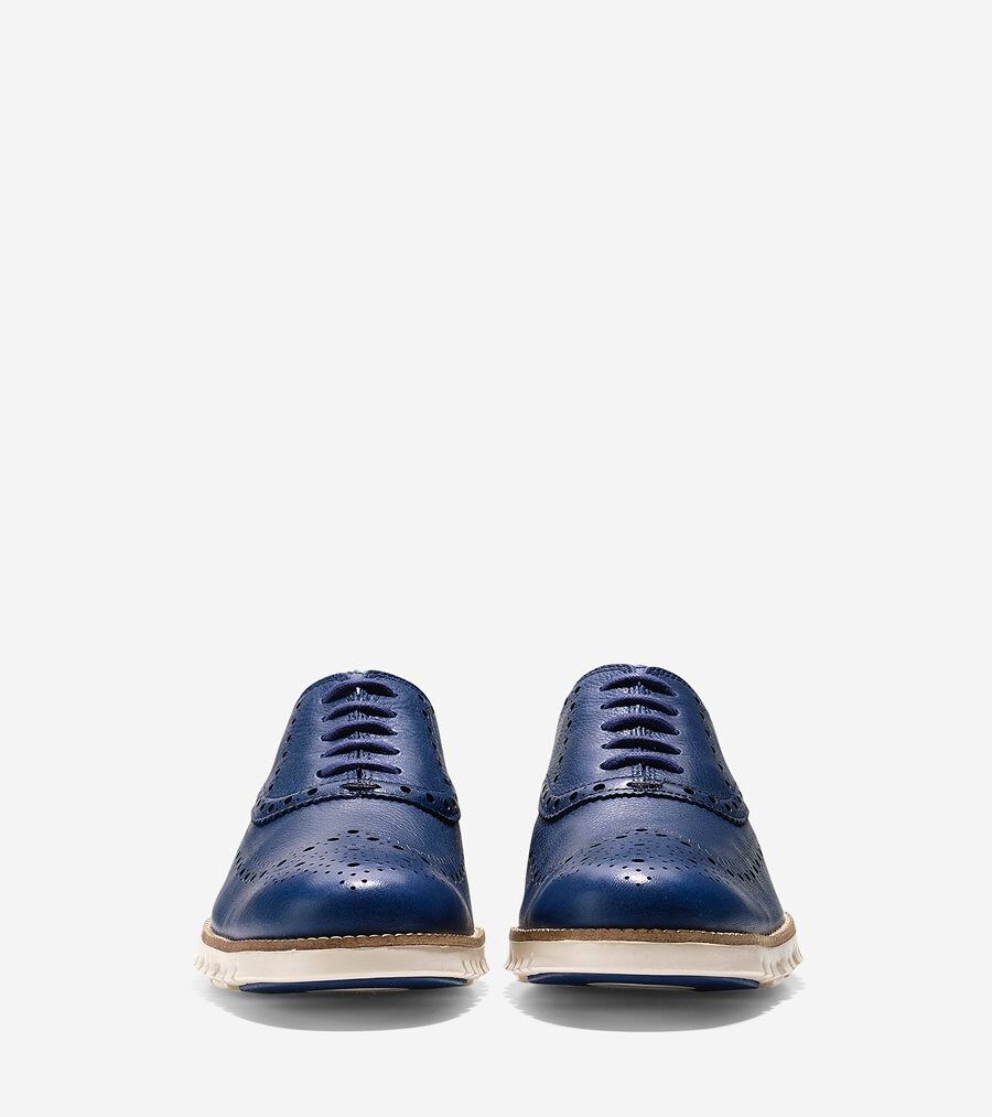 ♥【COLE HAAN】ゼログランド ウィングオックスフォード ♥ ゼログランド ウィング オックスフォード mens. 0.0 | COLE_HAAN