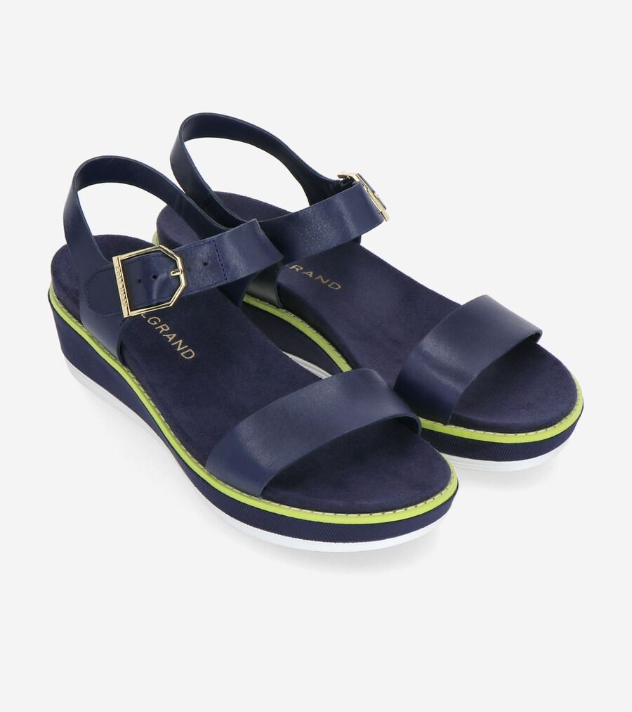 オリジナルグランド フラットフォーム ウェッジ サンダル womens