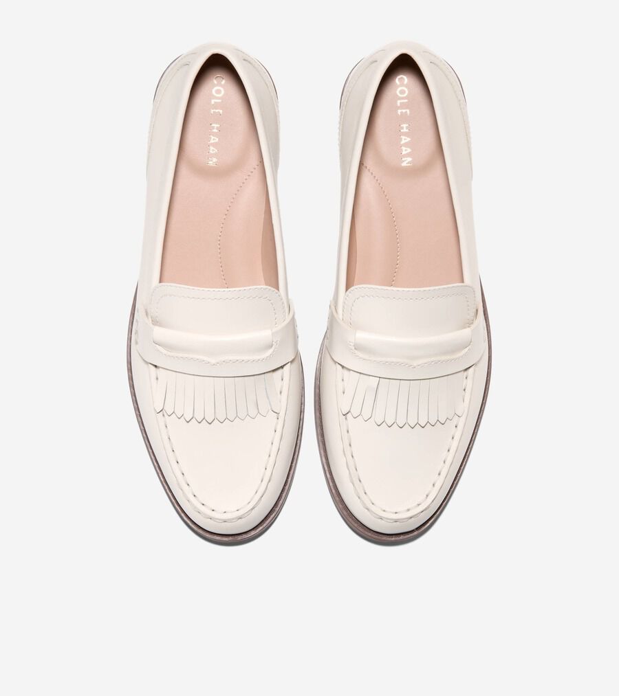 COLE HAAN ホワイト ローファー 約3cmヒール COLE HAAN ホワイト ローファー 約3cmヒール