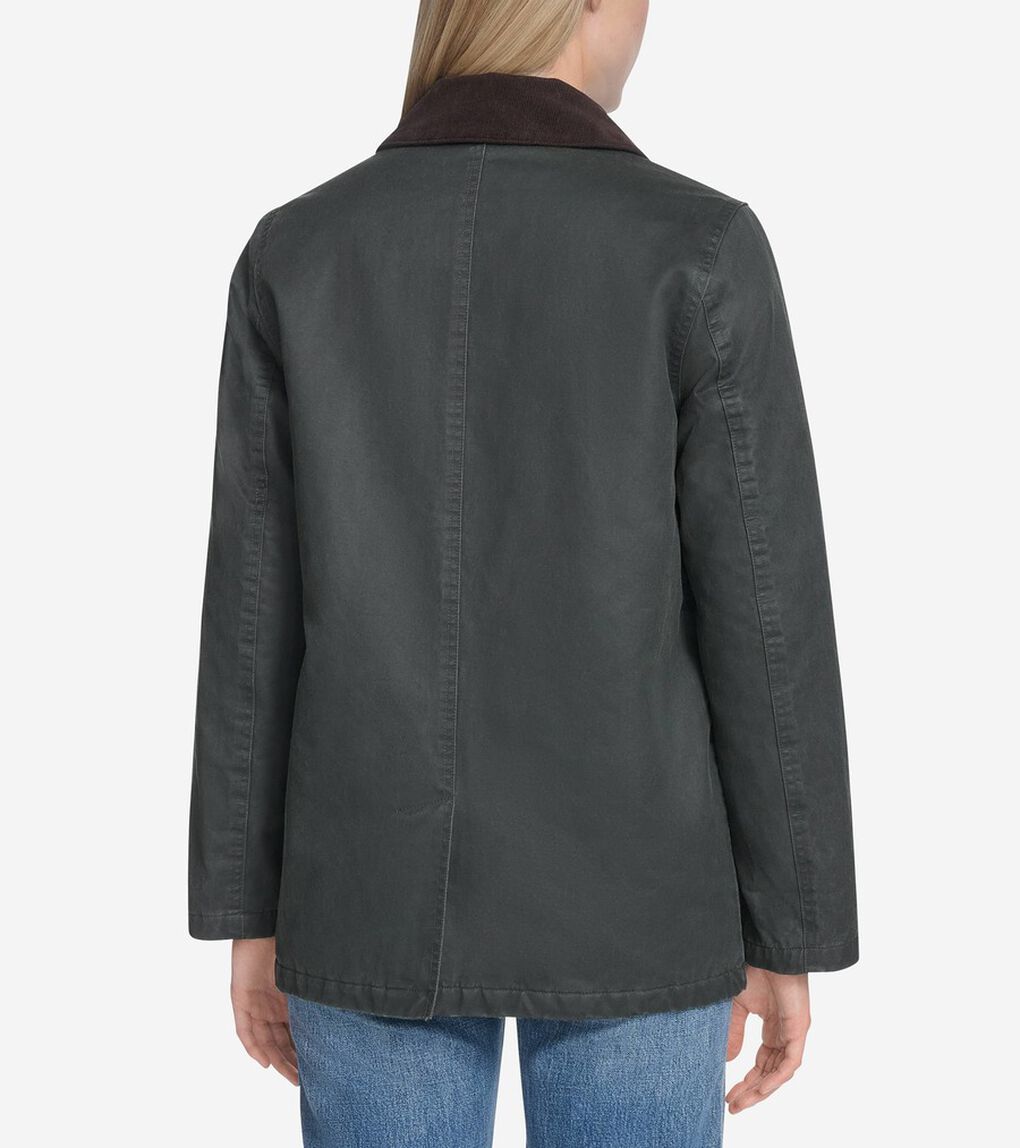 ワックスドコットンハンタージャケット womens