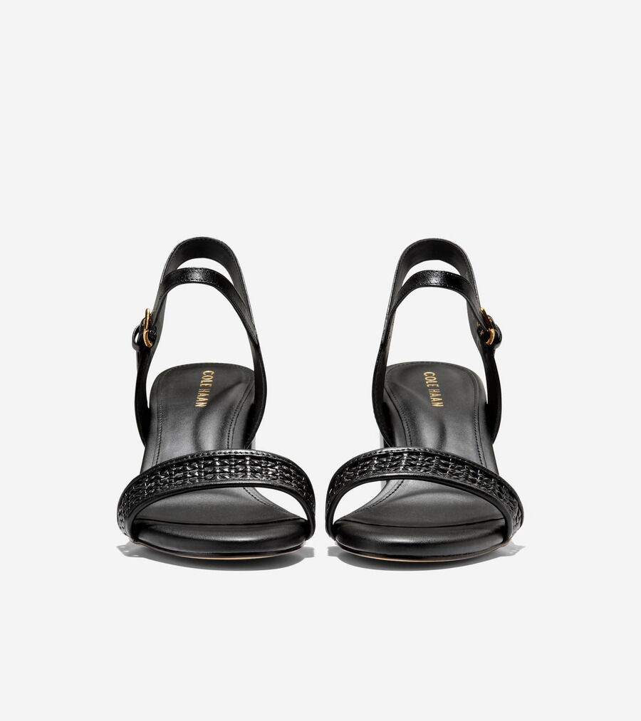 ジョージー ブロック ヒール サンダル 65MM womens. 28000 | COLE_HAAN