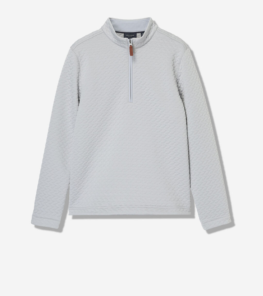 ラスト スティッチ クオーター ジップ mens