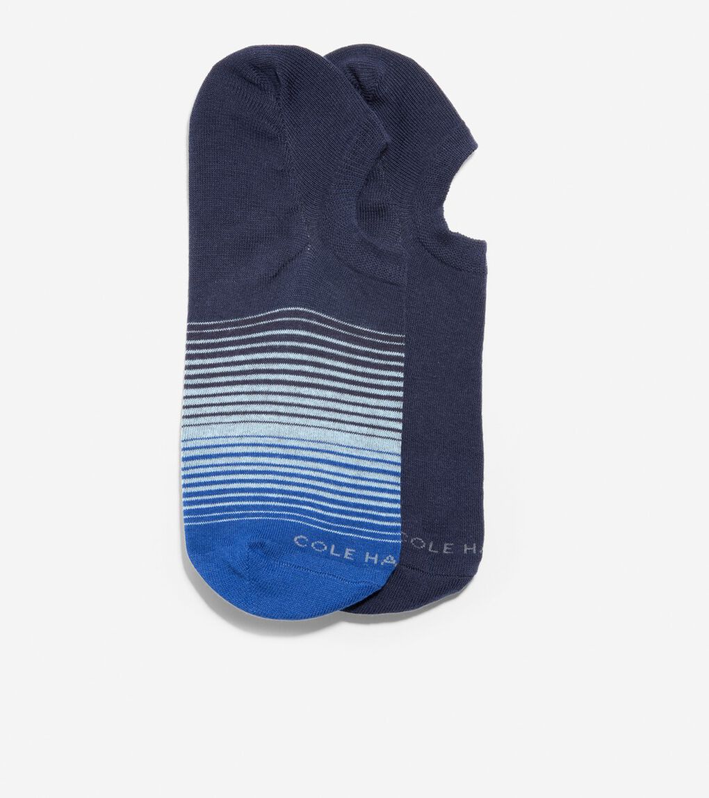 2PR バーティカル ストライプル ノー ショー mens.