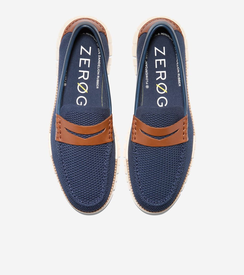 ゼログランド リマスタード スティッチライト ローファー mens