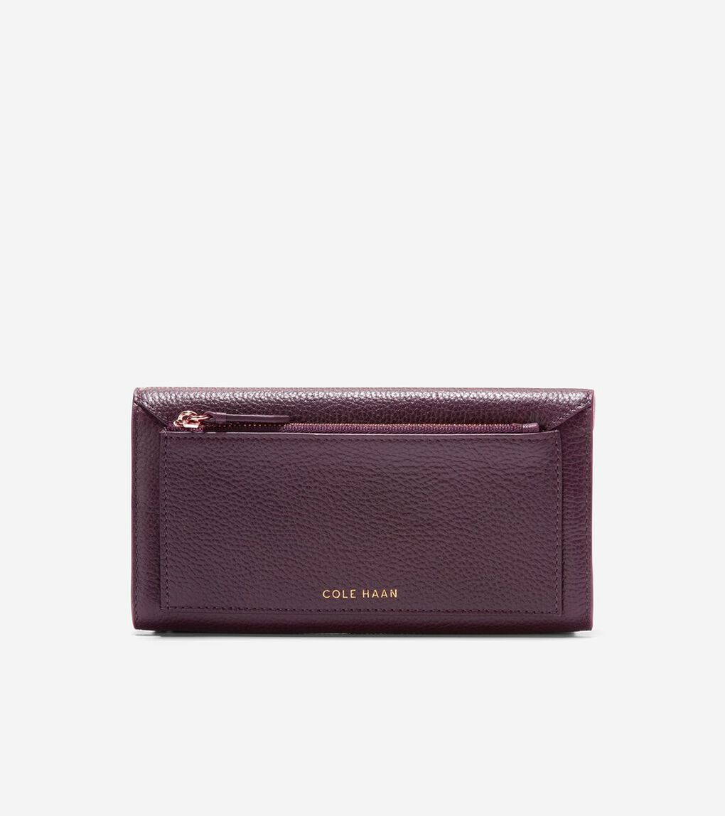 エンベロープ フラップ ウォレット womens.