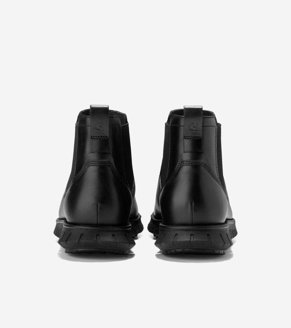 ゼログランド リマスタード チェルシーブーツ ウォータープルーフ mens