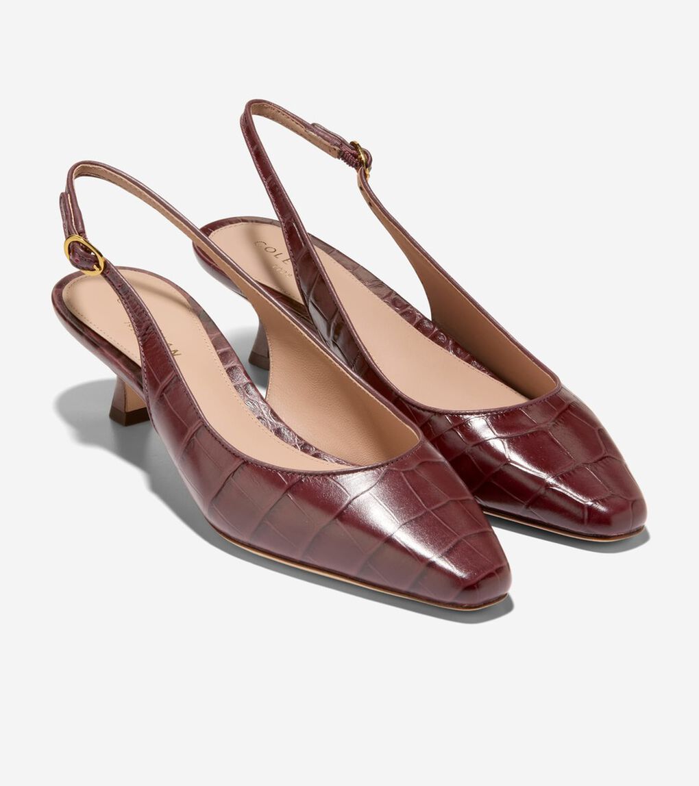 タイラ キティンヒール スリング パンプ womens.