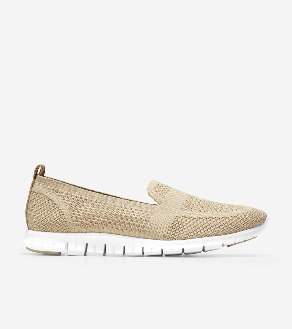 ゼログランド スティッチライト スリッポン ローファー womens.