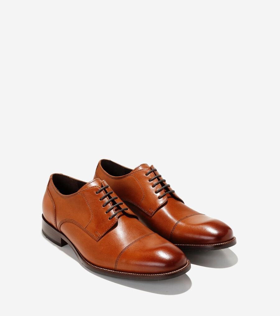 Cole Haan - ☆良品 コールハーン 焦がし加工 2ホール レザー