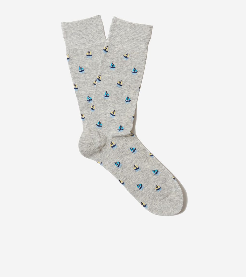 1PK セイルボート ドレス クルー mens.
