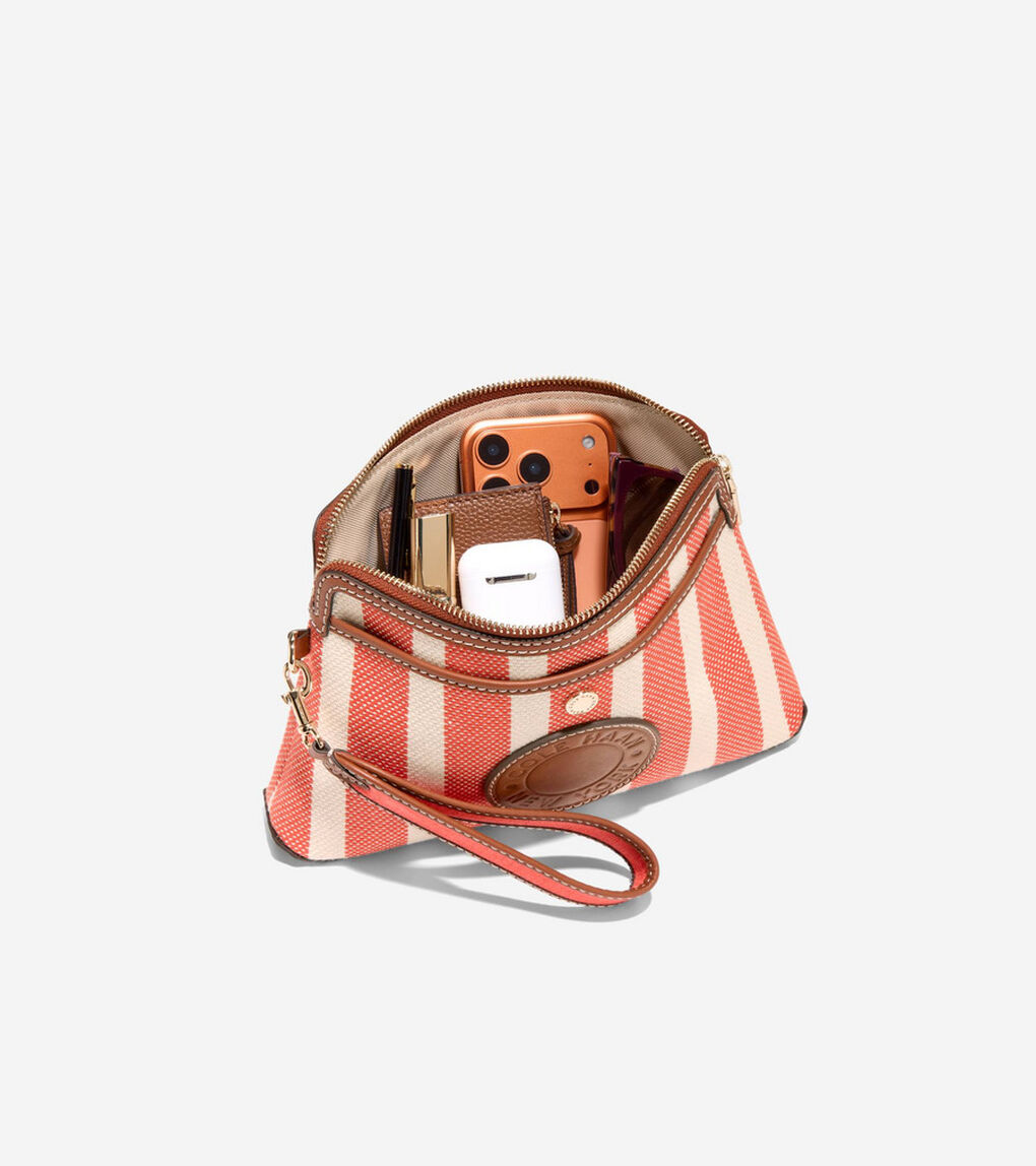 アマガンセット キャンバス ポーチ womens