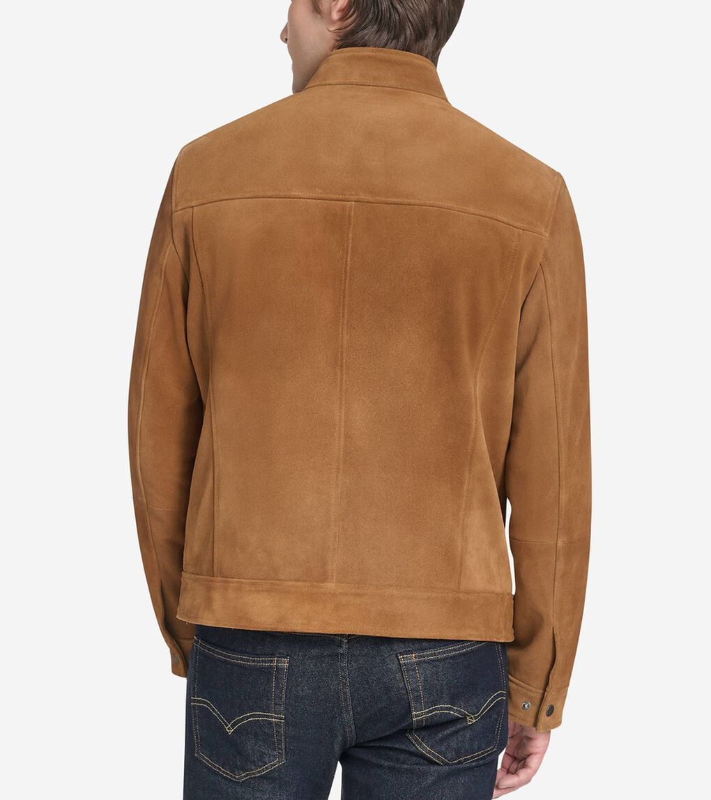 トラッカースエードジャケット mens
