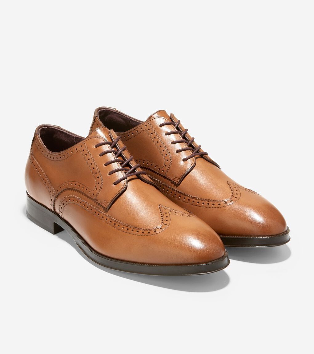 ドーソン グランド 360 ウィングチップ オックスフォード ウォータープルーフ mens.