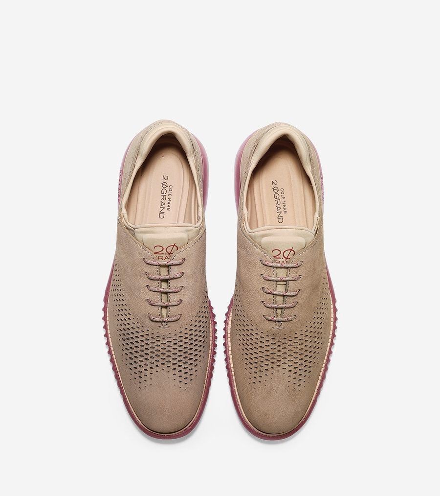 2.ゼログランド レーザー ウィング オックスフォード mens. 0.0