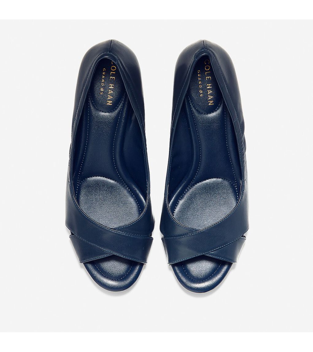 メリーナ オープントゥ ウェッジ womens.