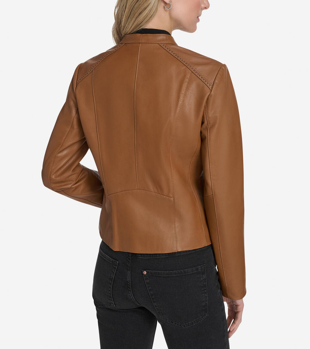 レザー レーサー ジャケット womens.