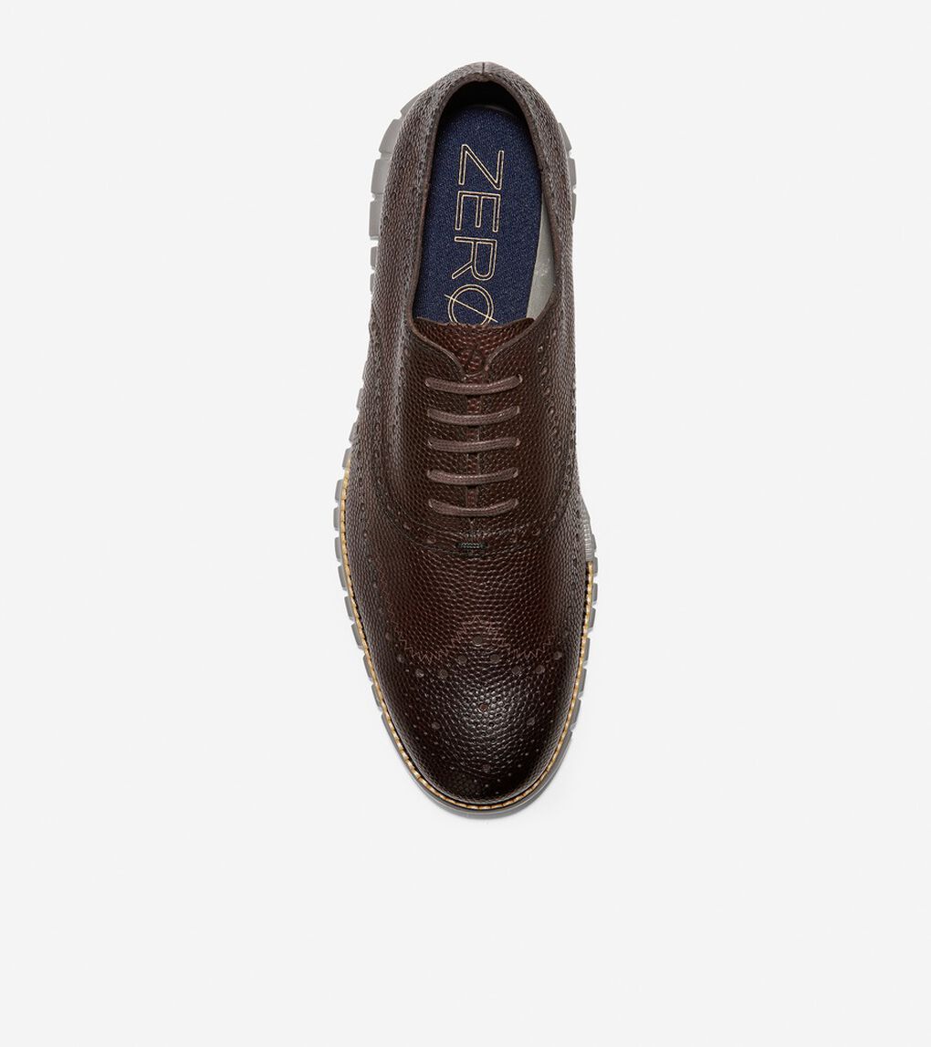 ゼログランド ウィングチップ オックスフォード mens.