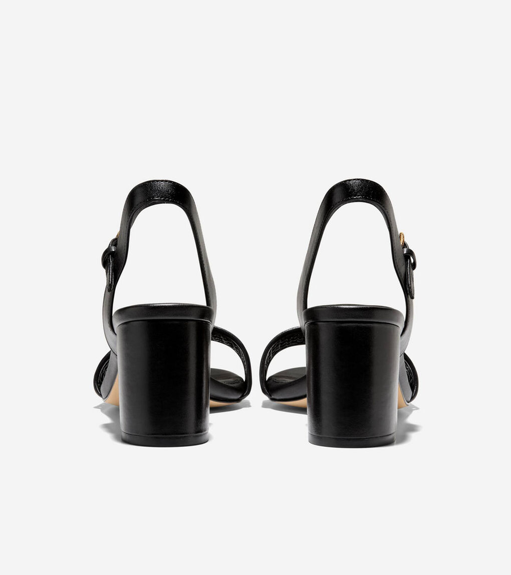 ジョージー ブロック ヒール サンダル 65MM womens.