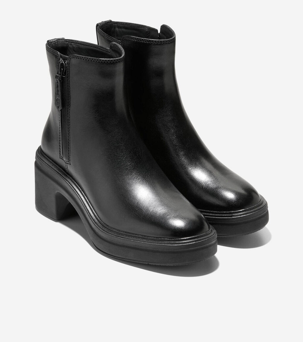 オリジナルグランド ヒール ジップ ブーツ womens