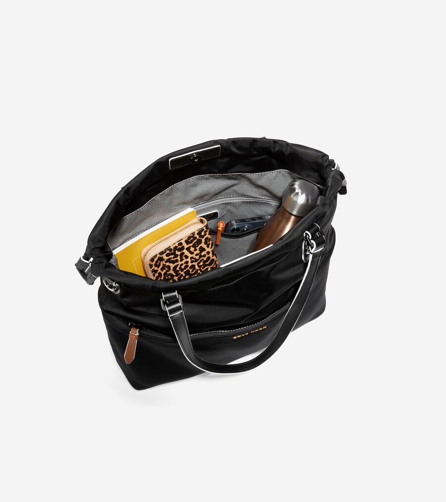 極美品✨TUMI ニーナ ノースサウス トートバッグ レザー ブラック A4 tumi「ニーナ」ノース・サウス・トート