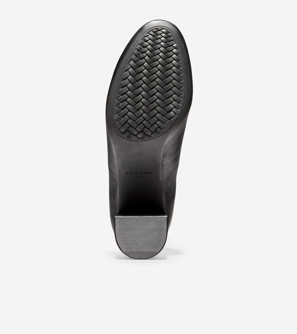 ザ ゴートゥー リンデン ブロック ヒール パンプ 65mm womens.