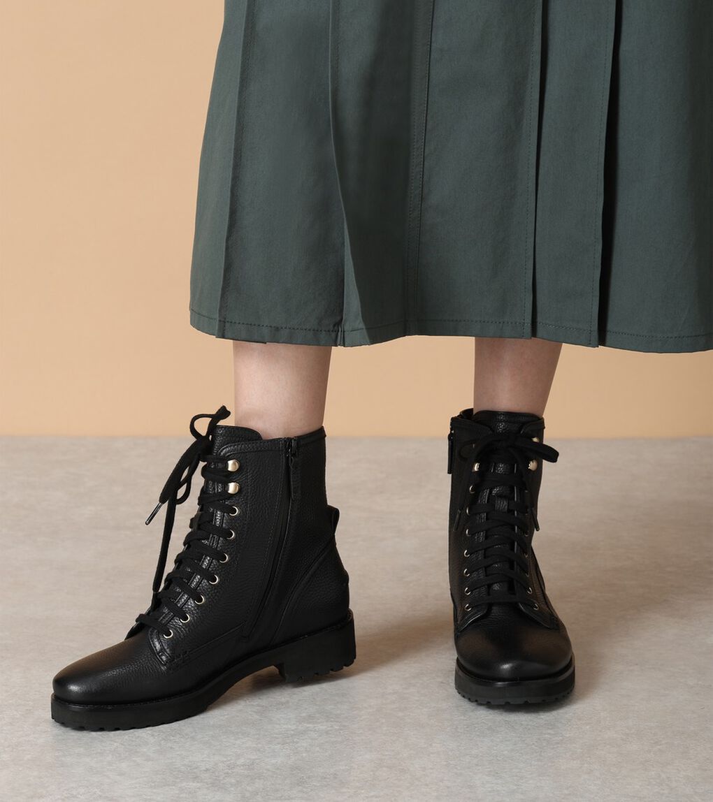 リンドン ウォータープルーフ レースアップ ブーティー womens