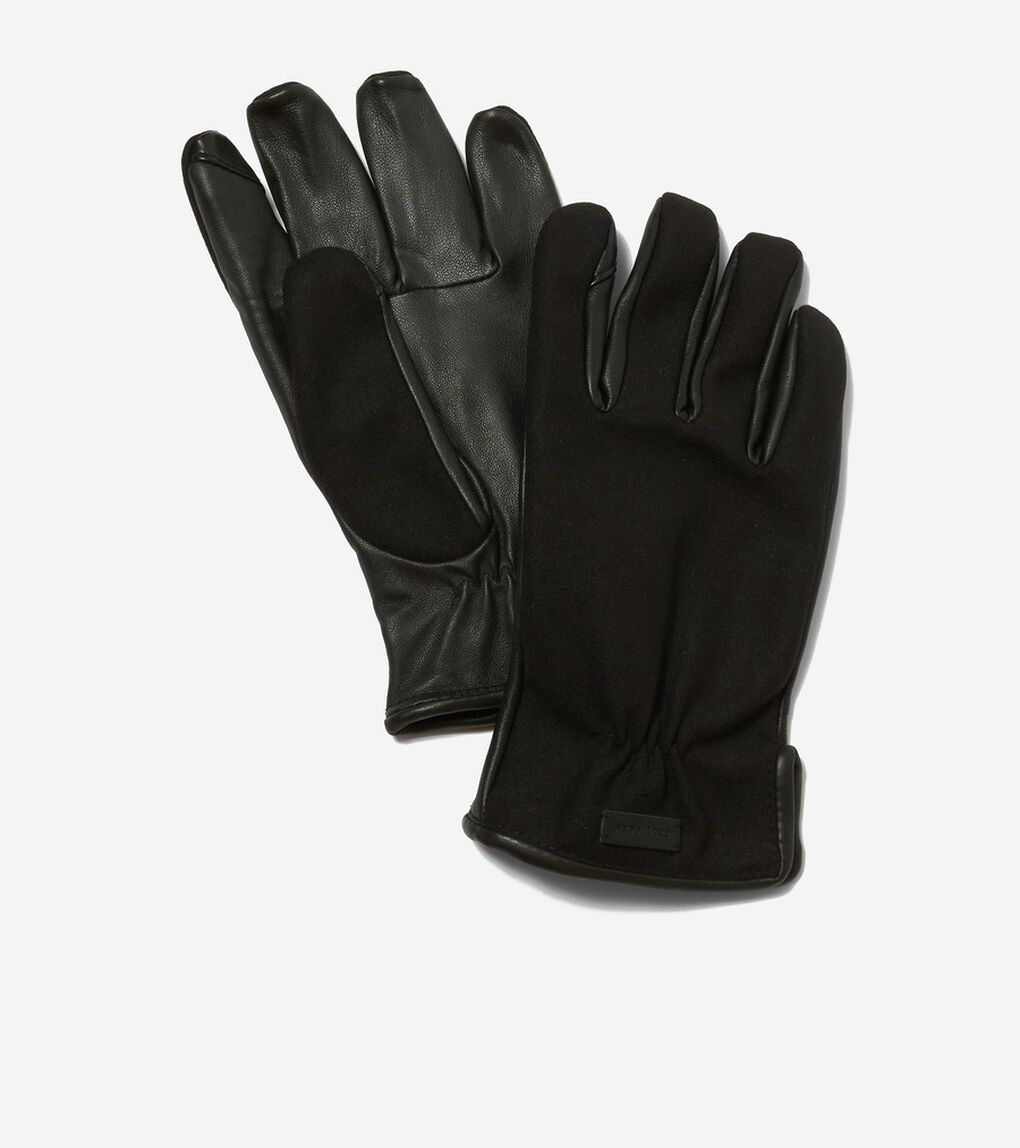 ウールバックレザーグローブ mens.