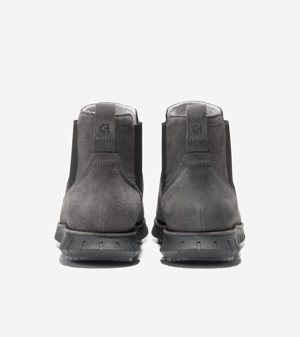 ゼログランド リマスタード チェルシーブーツ ウォータープルーフ mens.