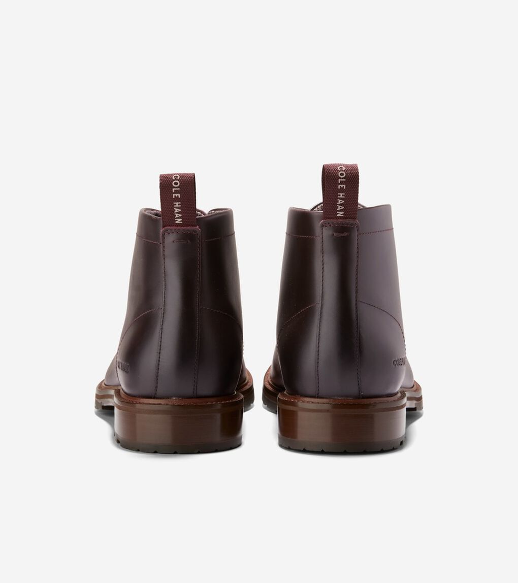 バークシャー ラグ チャッカ ブーツ mens.