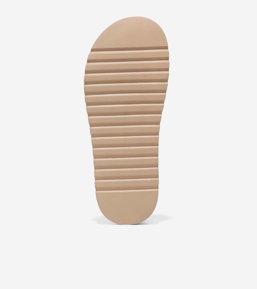 グランドプロ デイリン ウェッジ トリプル ストラップ サンダル womens