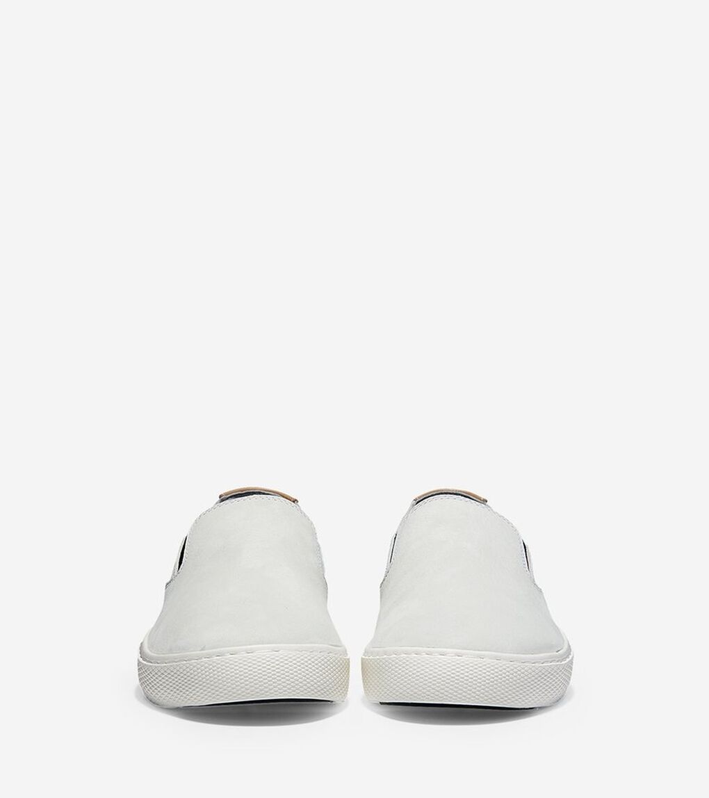 グランドプロ デッキ スリップオン スニーカー mens.