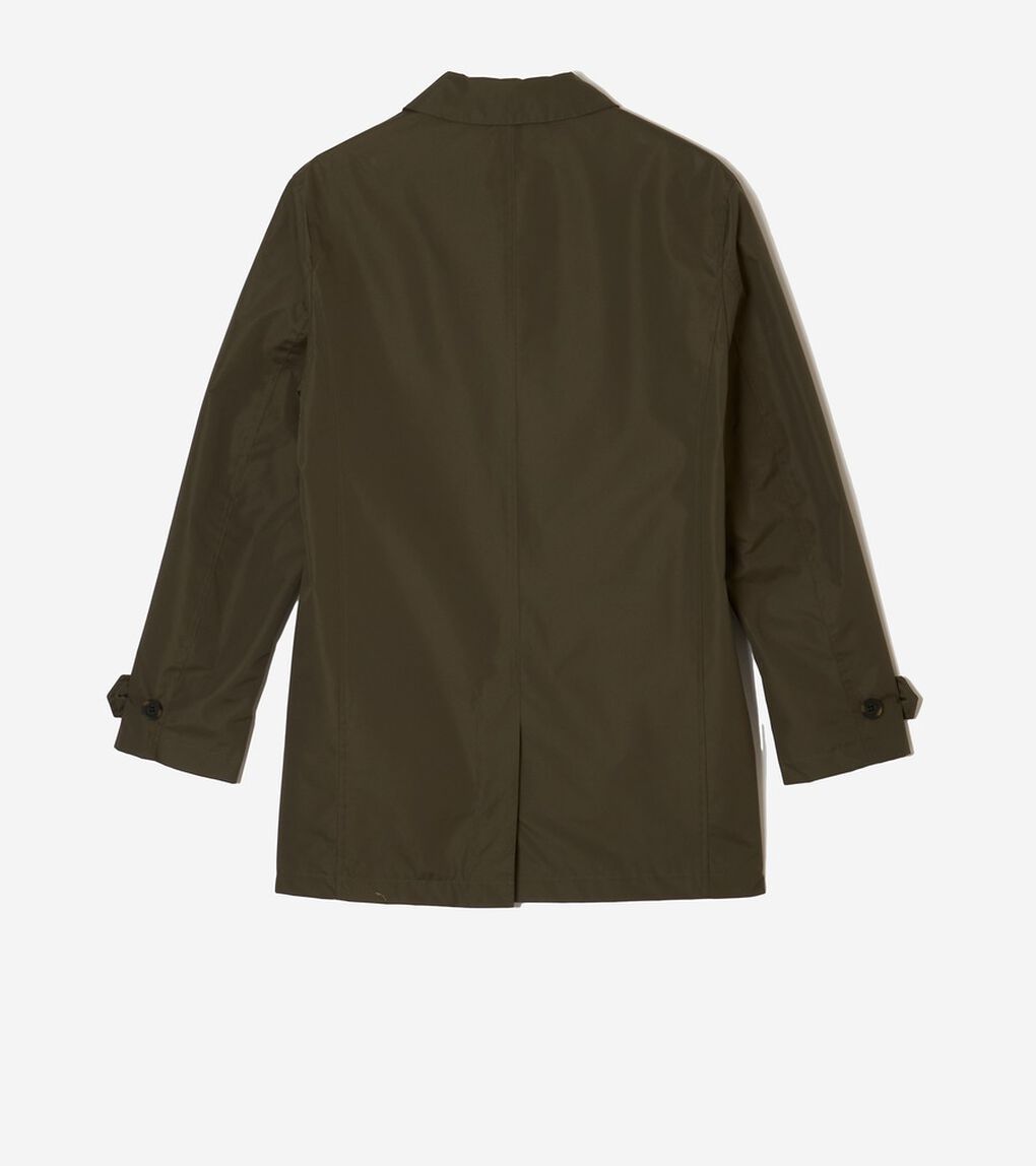 スタンド カラー レイン ジャケット mens.