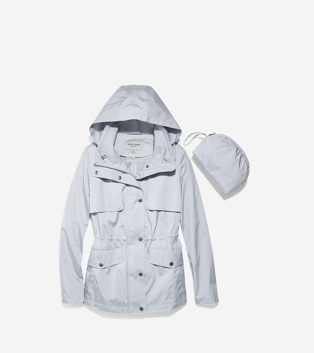 ショート パッカブル レイン ジャケット womens. 0.0 | COLE_HAAN