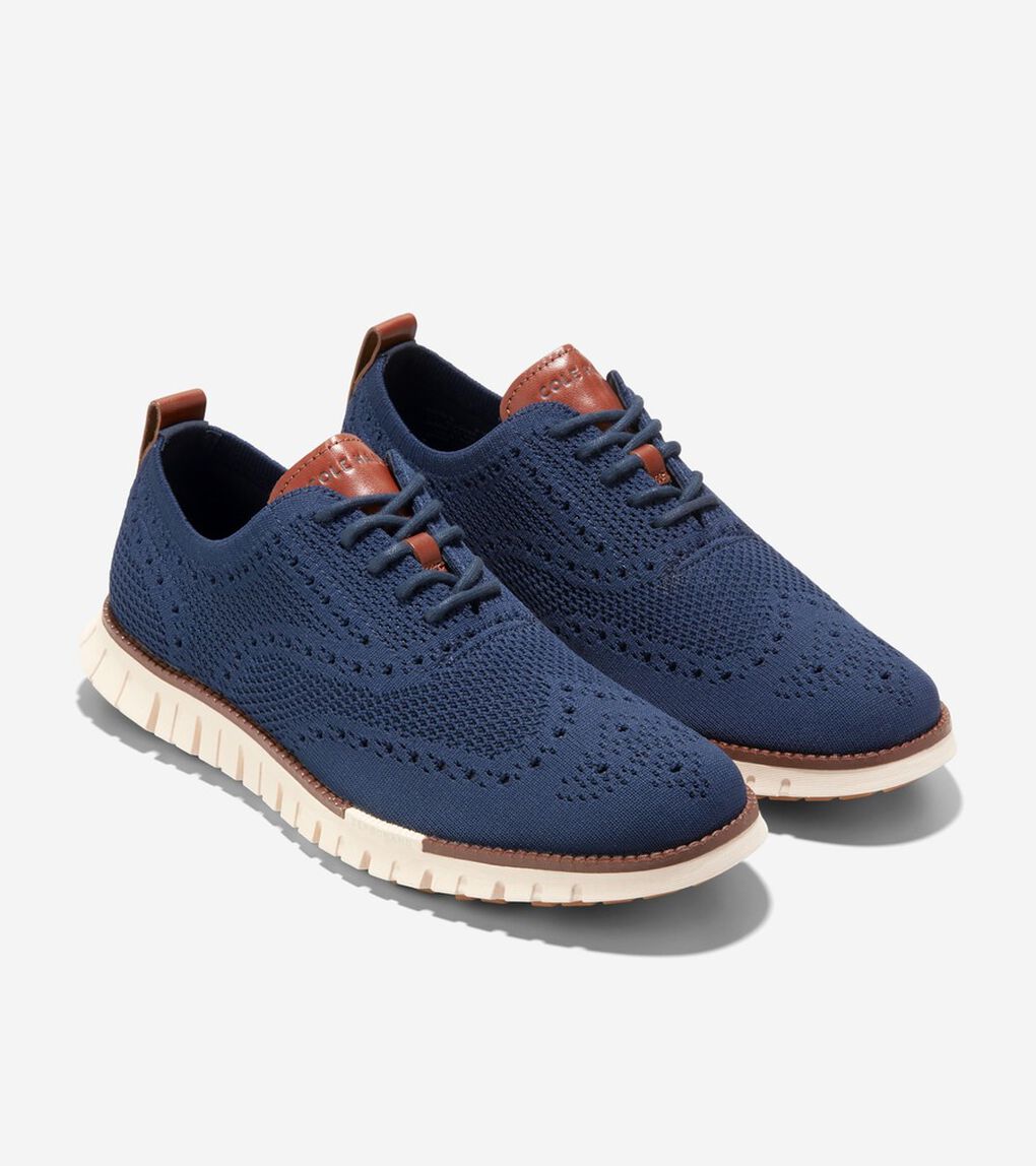 ゼログランド リマスタード スティッチライト ウィングチップ mens.