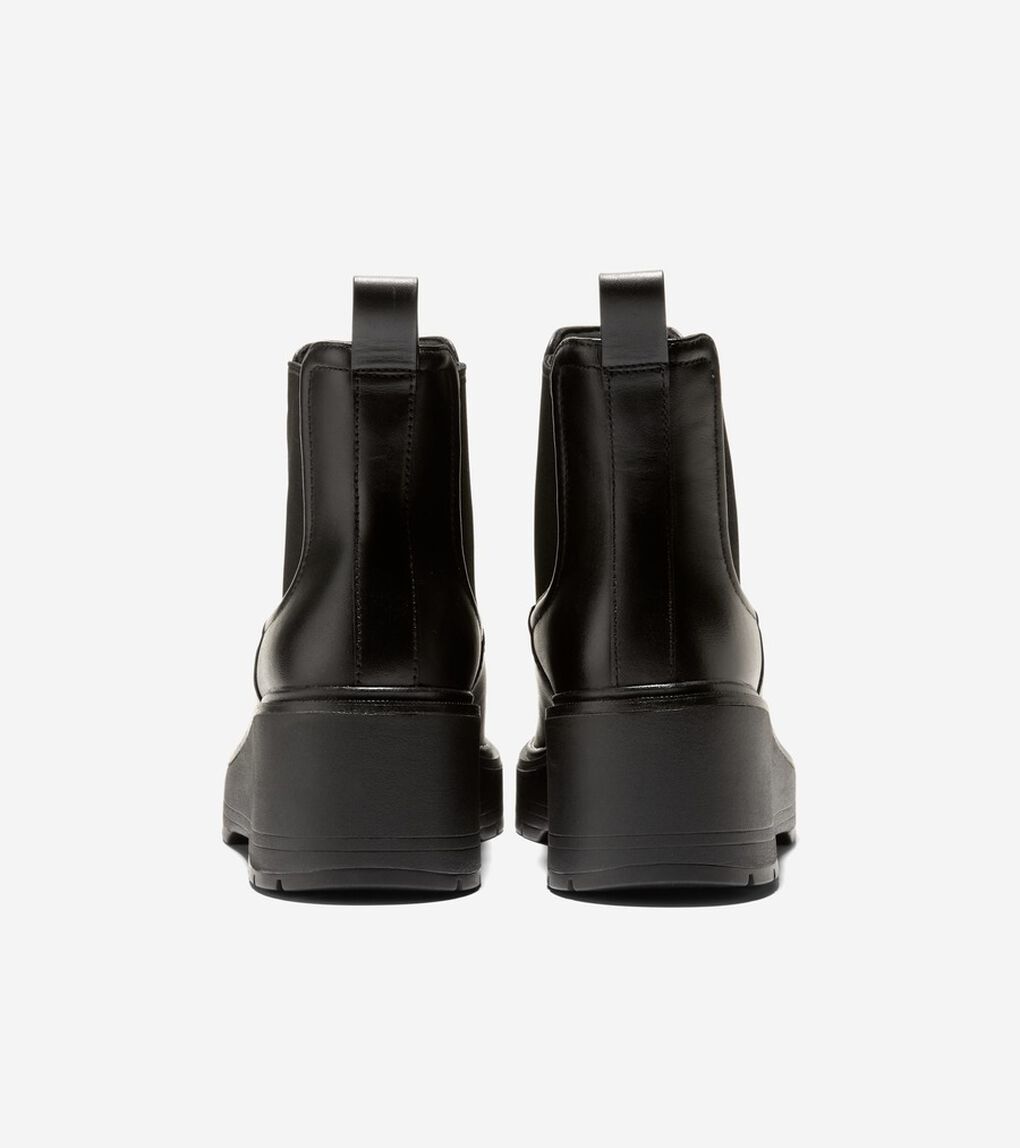ゼログランド シティクエスト ウェッジ ブーツ ウォータープルーフ womens