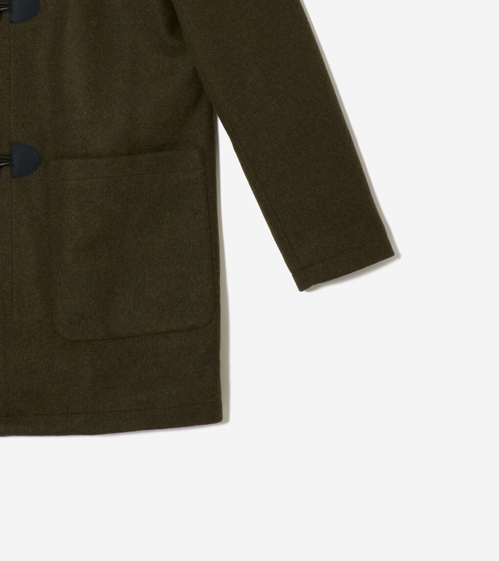 ダッフルコートインストレッチウール mens