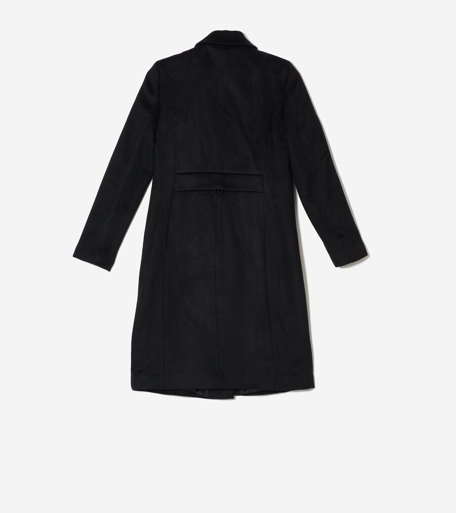 絵　RYKIEL HOMME ブラック ウール コート ロング 絵様 専用 RYKIEL HOMME ブラック ウール コート ロング