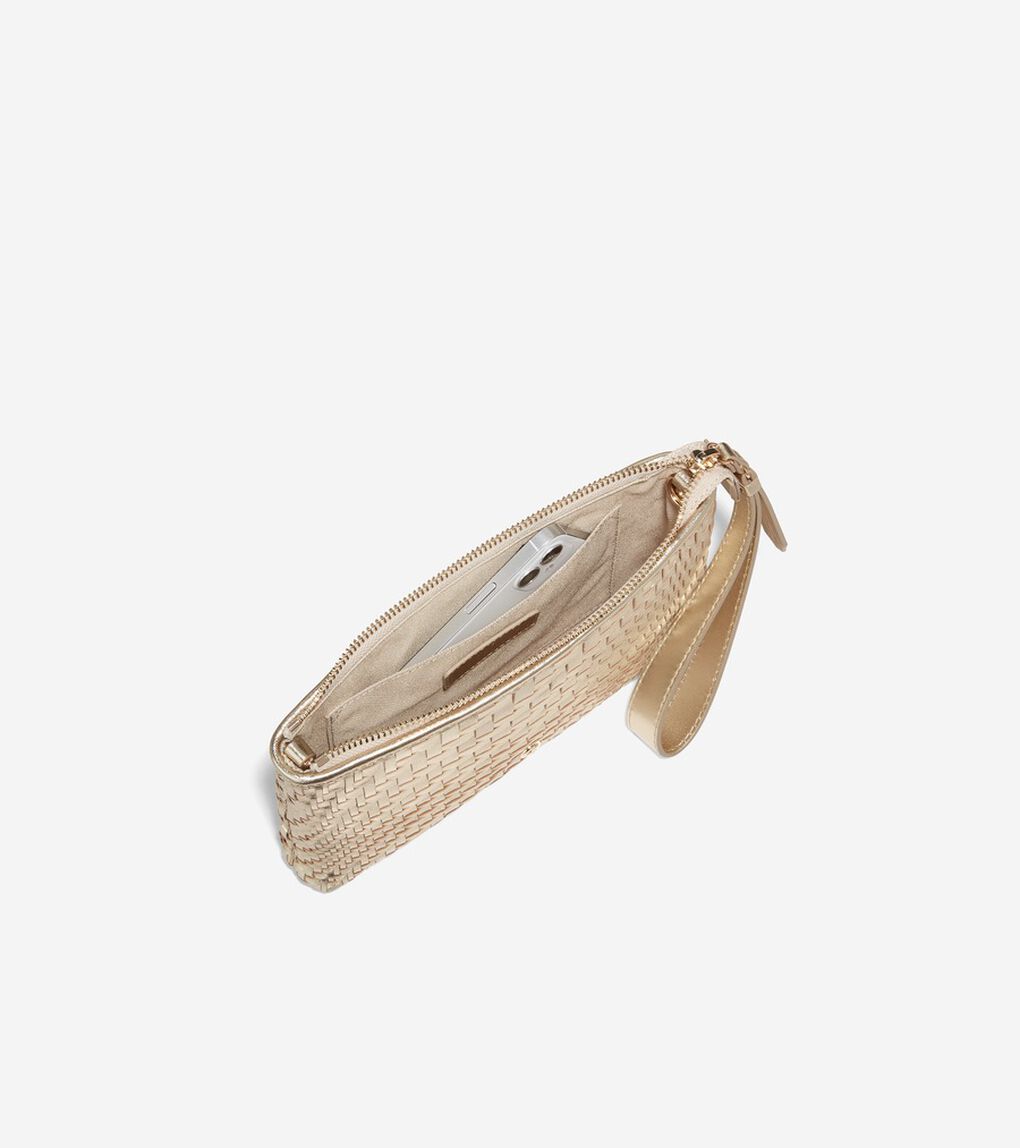 エッセンシャルウーブンポーチ womens