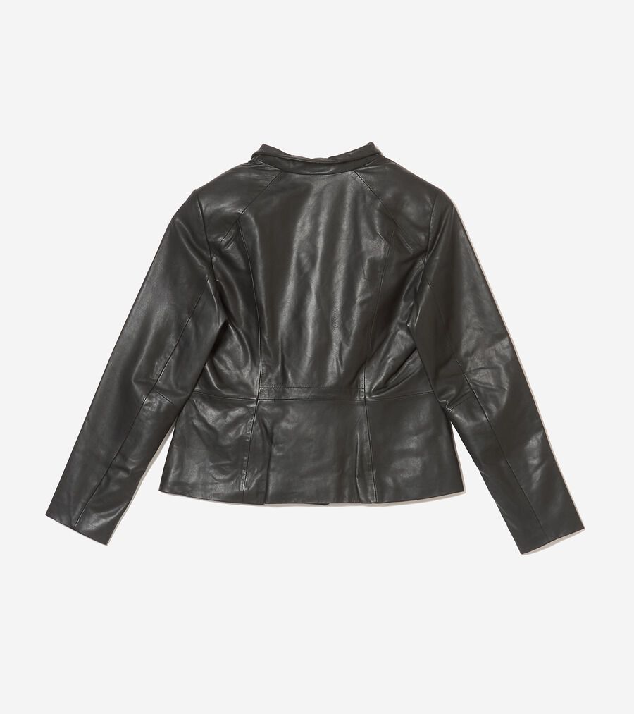 モウルデッドカラーアシンメトリックレザージャケット womens モウルデッドカラーアシンメトリックレザージャケット womens