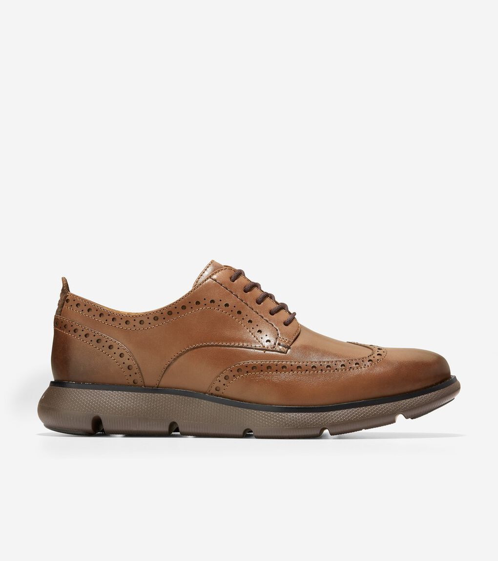 ゼログランド オムニ ウィングチップ オックスフォード mens.